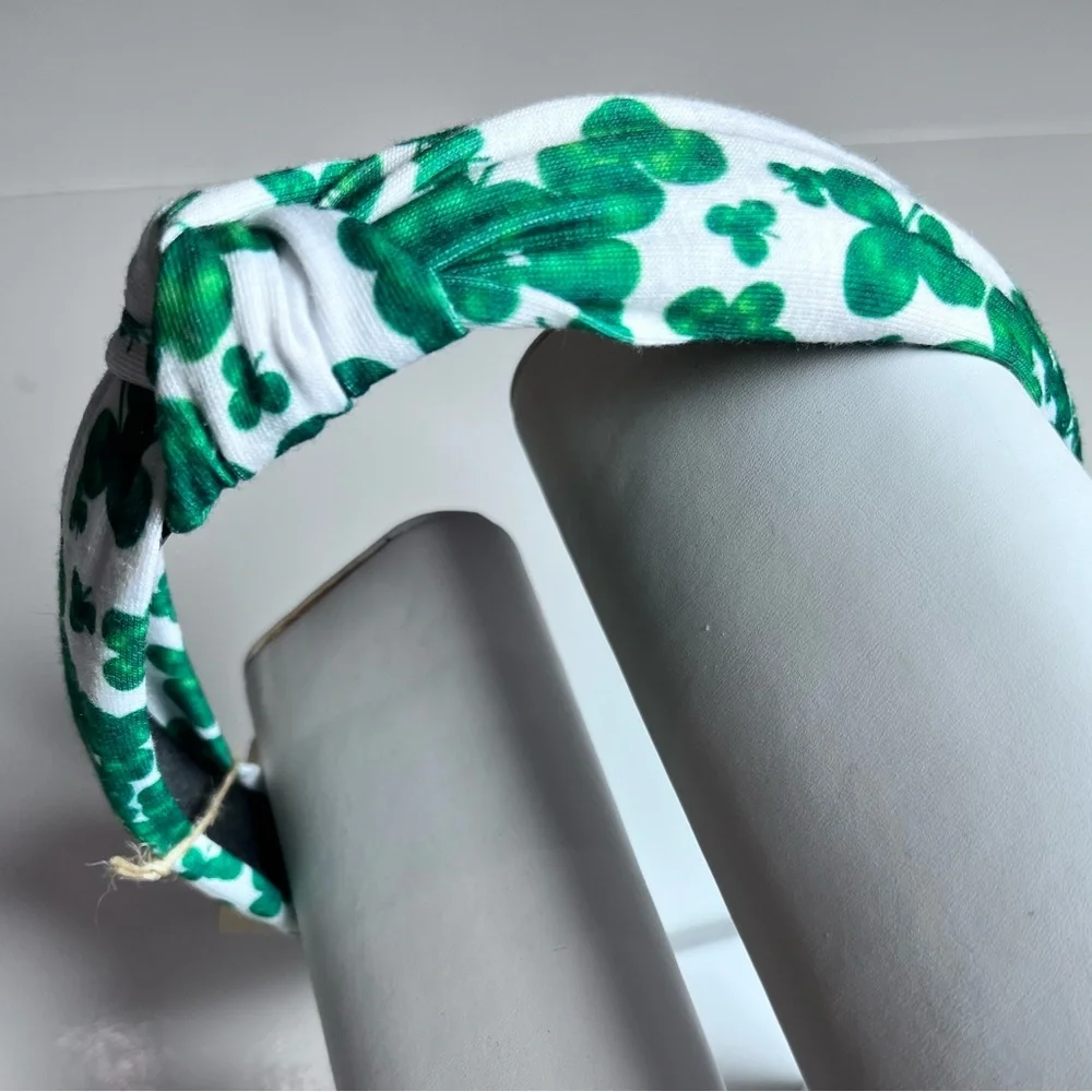 ☘️ SHAMROCK HEADBAND | Knotted Top | ST PATRICK’S Day! - Picture 7 of 10